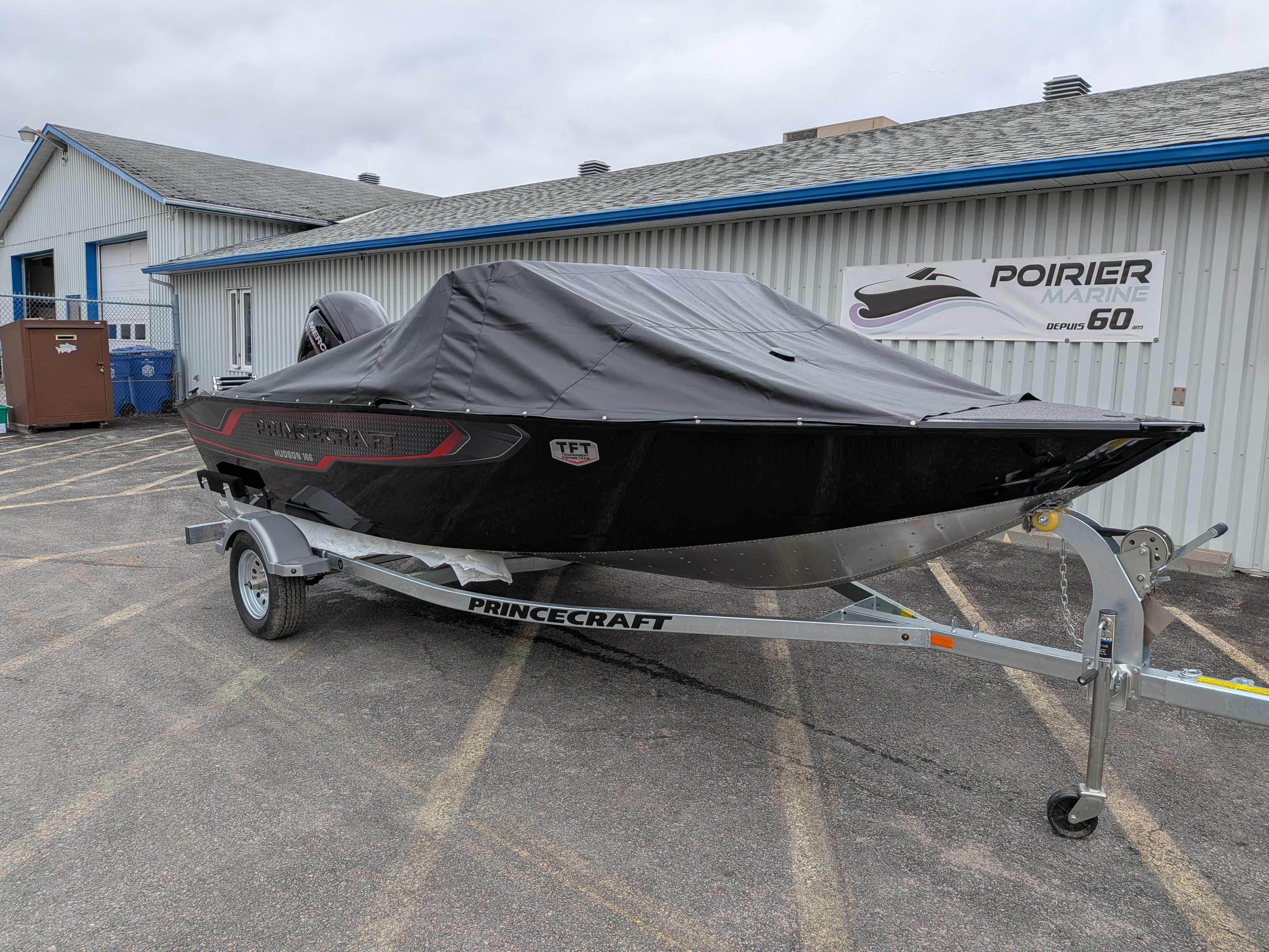 2026 Hudson 166 WS, 90HP, remorque.
