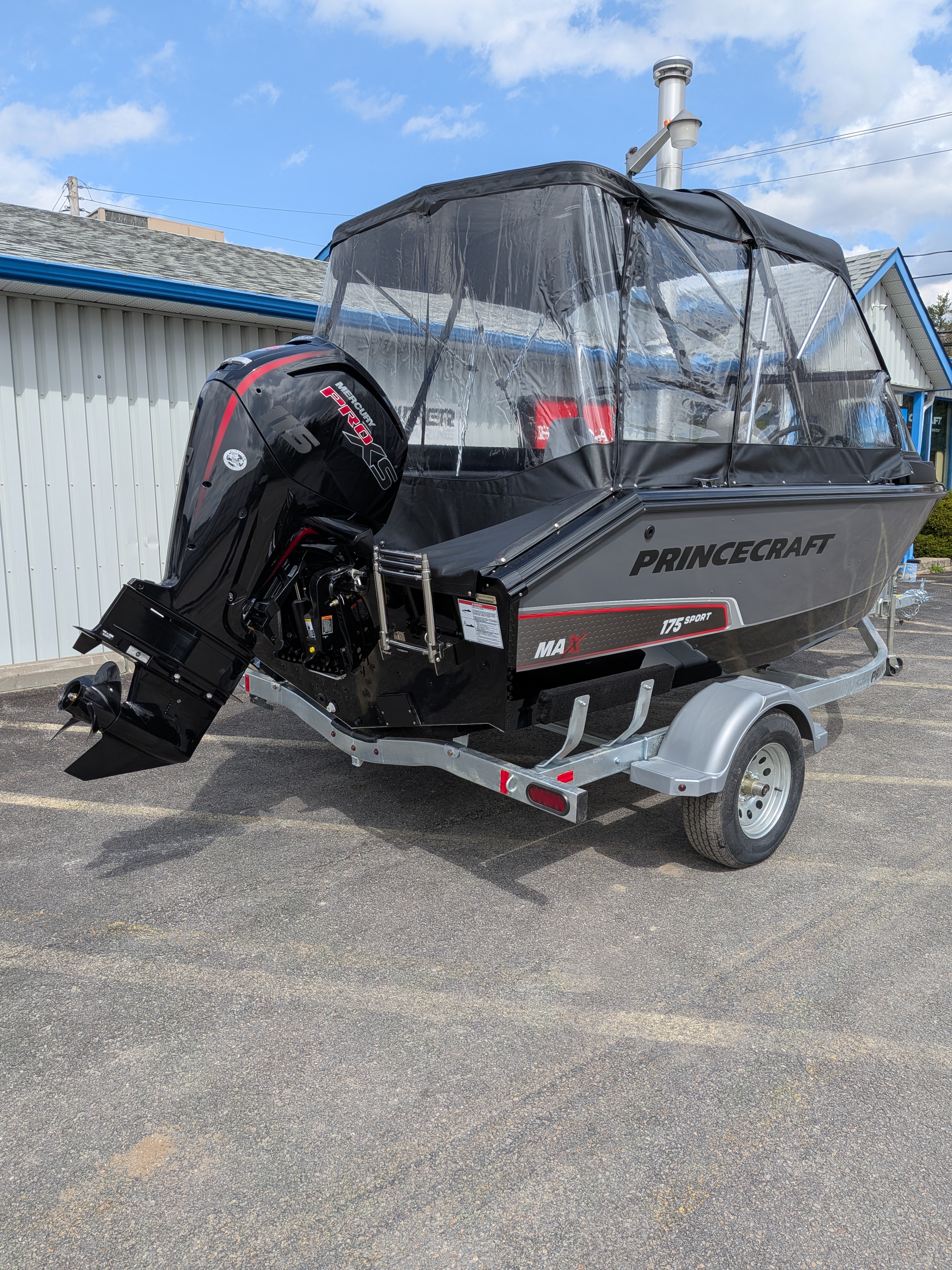 2026 Sport 175MAX, 115 ProXS, avec remorque