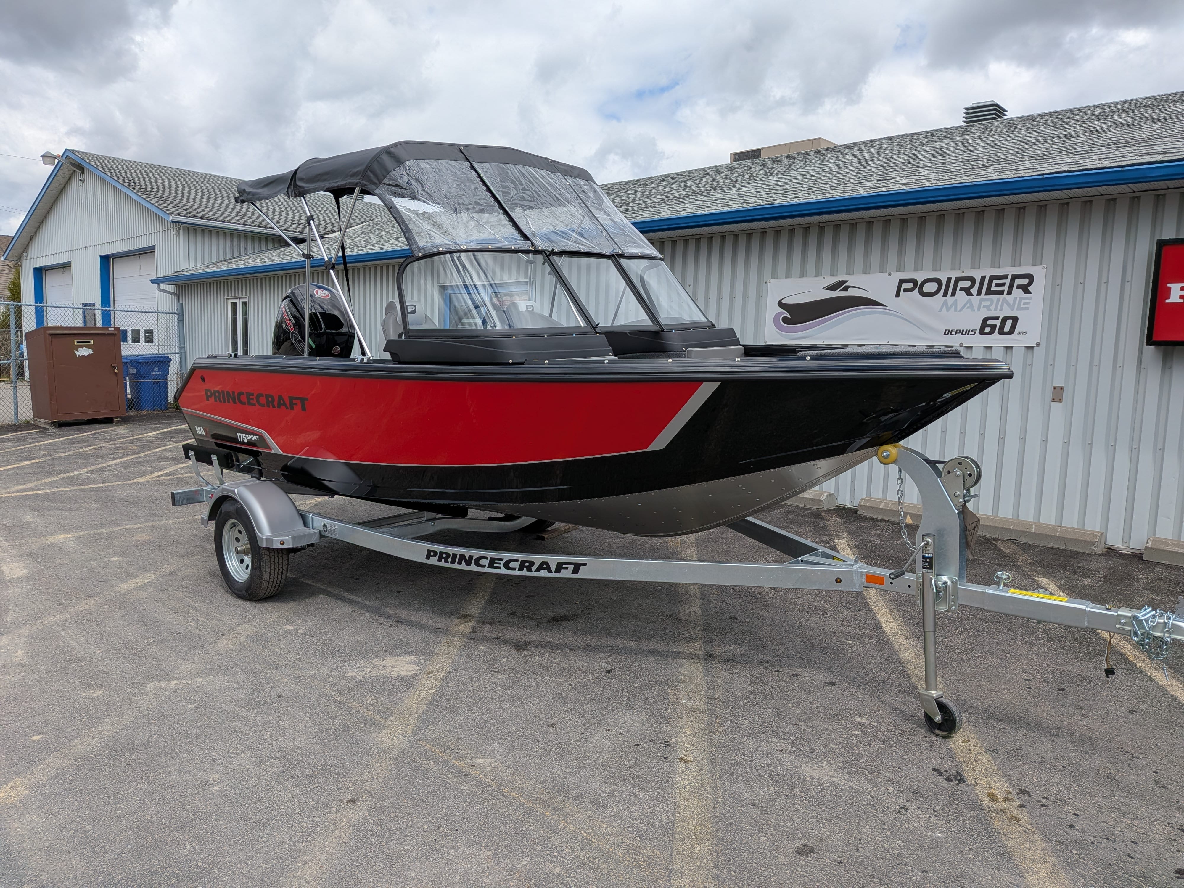 2026 Sport 175Max, 115 Pro XS, remorque